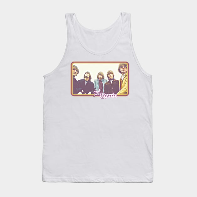 The Byrds  // Vintage Style Retro Fan Art Tank Top by DankFutura